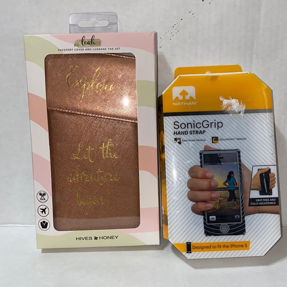 Passport Cover Luggage Tag Set